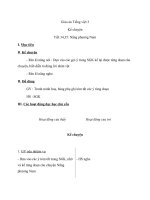 Giáo án tiếng việt 3 tuần 12 bài kể chuyện   nắng phương nam 