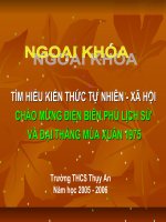 NGOẠI KHÓA LỊCH SỬ HAY V2 3 (KHỐI 9)