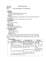 Giáo án sinh học 6 4 cột chuẩn 