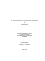Distribution of emergency relief in post hurricane mitch nicaragua