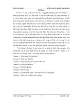 Thiết  kế hồ chứa nước an trọng  PA2