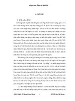 Luận văn thạc sĩ Quan hệ nga grudia từ năm 2000 đến nay