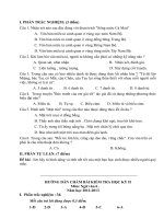 Đề kiểm tra văn lớp 6 hay 