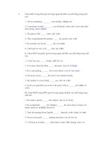 on tap gioi tu Anh 11 hk2