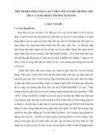 SKKN một số biện pháp nâng cao ý thức bảo vệ môi trường cho trẻ 5 6 tuổi trong trường mầm non