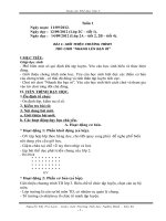 Giáo án thể dục VNEN lớp 3 trọn bộ