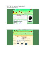 Cách  tạo menu ngang và cách liên kết website