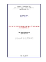 giáo lí phật giáo trong tiểu thuyết tây du ký” của ngô thừa ân