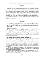 bài tập lớn môn chủ nghĩa MácLênin