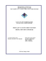 phân lập và tuyển chọn nấm men trong viên men cơm rượu