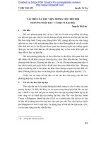 Vai trò của thư viện trong việc đổi mới phương pháp dạy và học ở đại học - Nguyễn Thị Thư