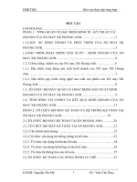 Báo cáo tổng hợp tại xí nghiệp may xuất khẩu Hoàng Anh