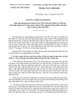 Chương tỷình hành động thực hiện kết luận số 242 của Bọ Chính trị