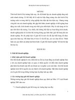 bài tập lớn môn Luật Thương mại 1