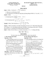 Đề Thi Chất Lương Cao   ĐA vắn Tắt