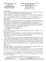 DE & ĐA HSG TINH BAC GIANG 2010 2011