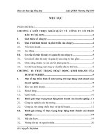 Báo cáo thực tập tổng hợp Công ty cổ phần đầu tư Hà Sơn