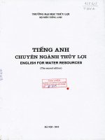 Tiếng Anh Chuyên Ngành Thủy Lợi
