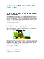 Kể sáng tạo truyện trí khôn tao đây bằng lời kể của anh nông dân 