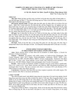NGHIÊN cứu HIỆU QUẢ lâm SÀNG của THIÊN sứ hộ tâm ĐAN TRONG điều TRỊ ĐAU THẮT NGỰC ổn ĐỊNH 