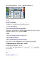 Một số website trang trí cho Website và download