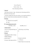 Giáo án tiếng việt 3 tuần 13 bài chính tả   nghe viết đêm trăng trên hồ tây, phân biệt iuuyu, dgir, dấu hỏidấu ngã 