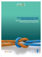 The interlocking of time and income deficits 