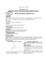 Giáo án hình lớp 12 Kỳ 2