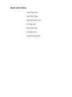 Đề tài tác động của việc chặt cây đến đời sống của người dân