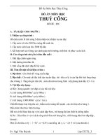 Đồ án môn đập đất thủy công