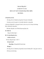 Giáo án tiếng việt 3 tuần 16 bài luyện từ và câu   mở rộng vốn từ thành thị   nông thôn, dấu phẩy 