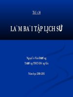 tiet 34 Làm bài tập LS