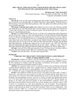 ĐIỀU TRỊ SUY TĨNH MẠCH NÔNG CHI dưới BẰNG PHƯƠNG PHÁP nội TĨNH MẠCH với LASER DIODE bước SÓNG 810nm 