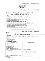 Giáo án lớp 1 cả năm 