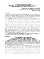 NGHIÊN cứu GIÁ TRỊ  điện tâm  đồ TRONG VIỆC xác ĐỊNH vị TRÍ tắc NGHẼN ĐỘNG MẠCH VÀNH ở BỆNH NHÂN NHỒI máu cơ TIM cấp ST CHÊNH lên 