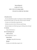 Giáo án tiếng việt 3 tuần 17 bài luyện từ và câu   ôn về từ chỉ đặc điểm, ôn tập câu ai thế nào dấu phẩy 
