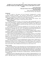 NGHIÊN cứu ỨNG DỤNG điện SINH lý học TIM để CHẨN đoán và điều TRỊ một số rối LOẠN NHỊP THẤT BẰNG NĂNG LƯỢNG SÓNG có tần số RADIO 