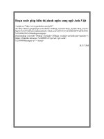 Code danh ngôn Anh   Việt