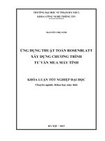 Hệ chuyên gia và ứng dụng trong nhận dạng động vật
