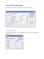 Flash   Hiệu ứng chuyển động