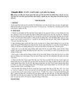 PT đoạn mở đầu 