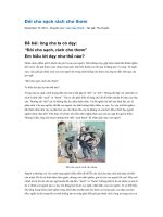 Đói cho sạch rách cho thơm 