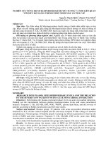 NGHIÊN cứu NỒNG độ MYELOPEROXIDASE HUYẾT TƯƠNG và LIÊN QUAN với mức  độ NẶNG ở BỆNH NHÂN NHỒI máu cơ  TIM cấp 