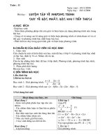Giáo án đại số 10 Tuan 11+15