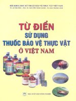 Từ điển sử dụng thuốc bảo vệ thực vật ở Việt Nam