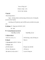 Giáo án tiếng việt 3 tuần 14 bài chính tả   nghe   viết nhớ việt bắc, phân biệt auâu, ln, iiê 