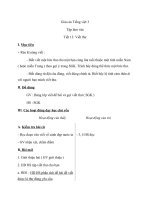 Giáo án tiếng việt 3 tuần 13 bài tập làm văn viết thư 