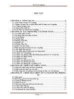thiết kế cung cấp điện ở mạng hạ áp, dây dẫn, các thiết bị bảo vệ và chống sét cho xí nghiệp
