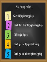 bài thuyết trình phương pháp tính tải lượng nhanh