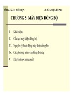 bài giảng Máy điện đồng bộ